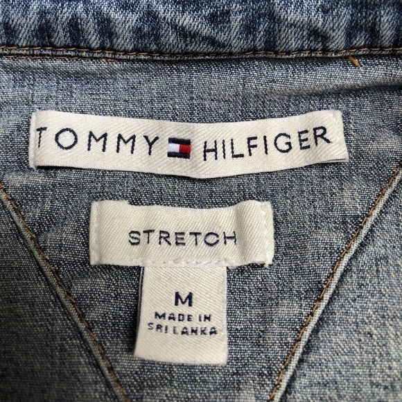 Tommy Hilfiger Jean Jacket Size Medium - Picture 3 of 6